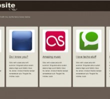 Sociable css template